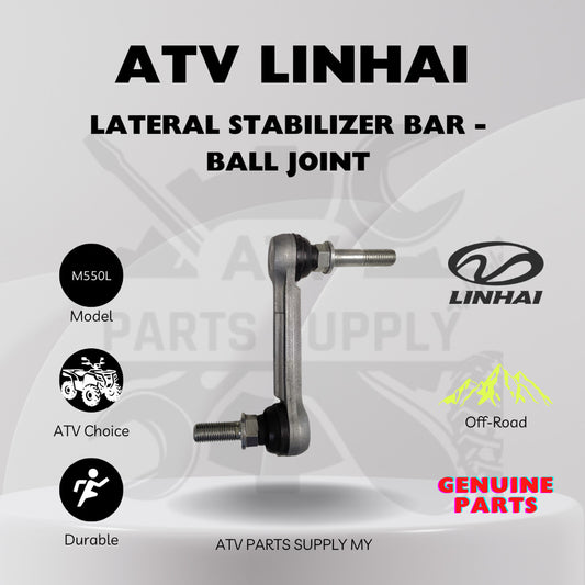 ATV LINHAI M550L Lateral Stabilizer Bar with Ball Joint Set (Genuine Part)
