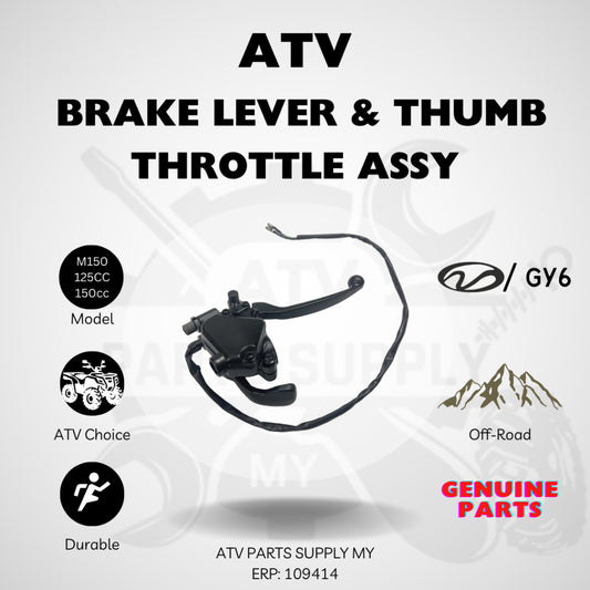 ATV Linhai M150 Throttle ASSY | Brake Lever | Thumb Throttle for Linhai M150 | Original Linhai Parts | 150CC