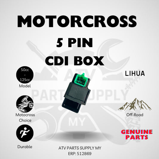 5 Pin CDI Box for Motocross / ATV 50cc 70cc 90cc 110cc 125cc