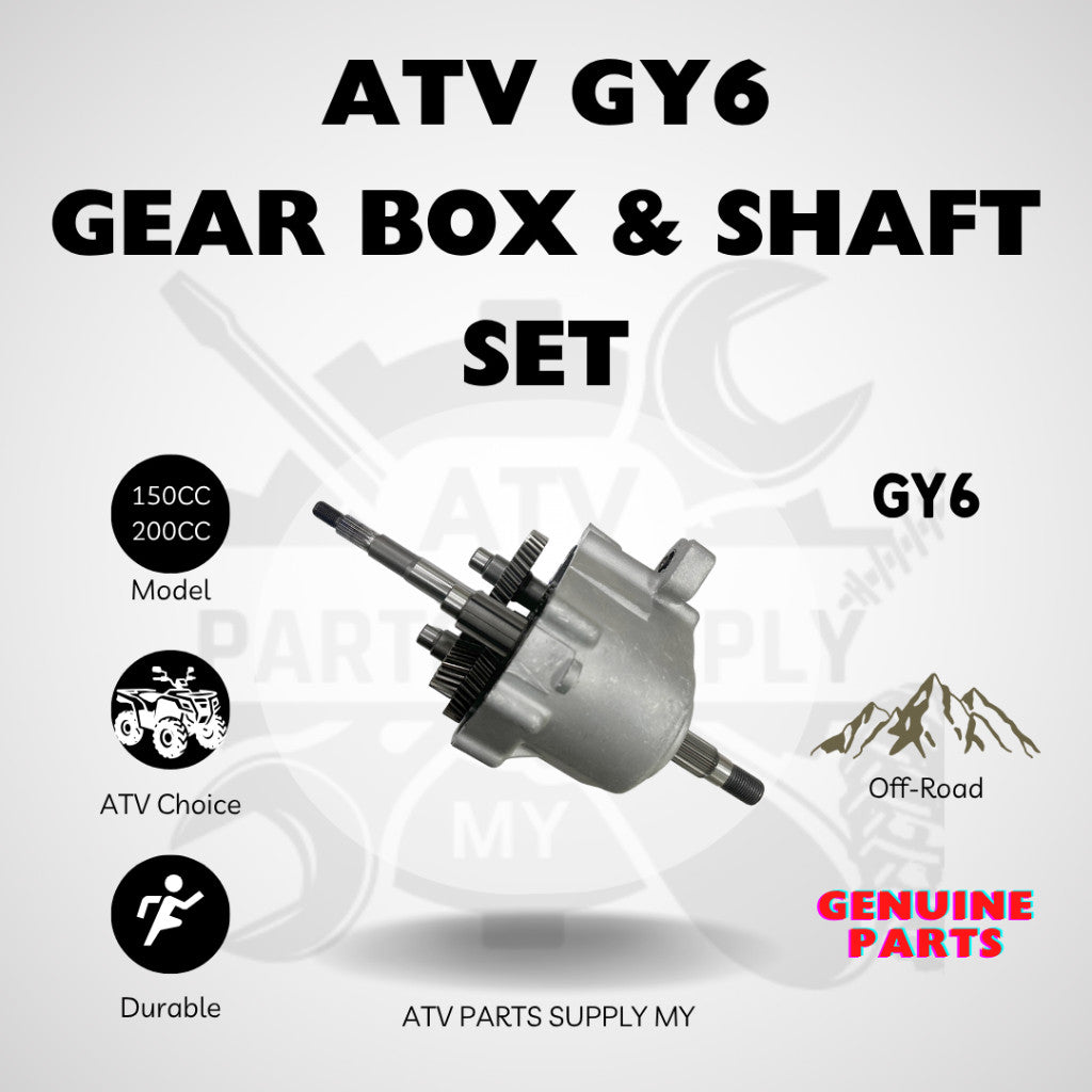 ฝาครอบชุดเกียร์ ATV และเพลาเกียร์ส่งกำลังสำหรับ GY6 | 150CC | 200CC | Big Bull | พร้อมส่งจากมาเลเซีย