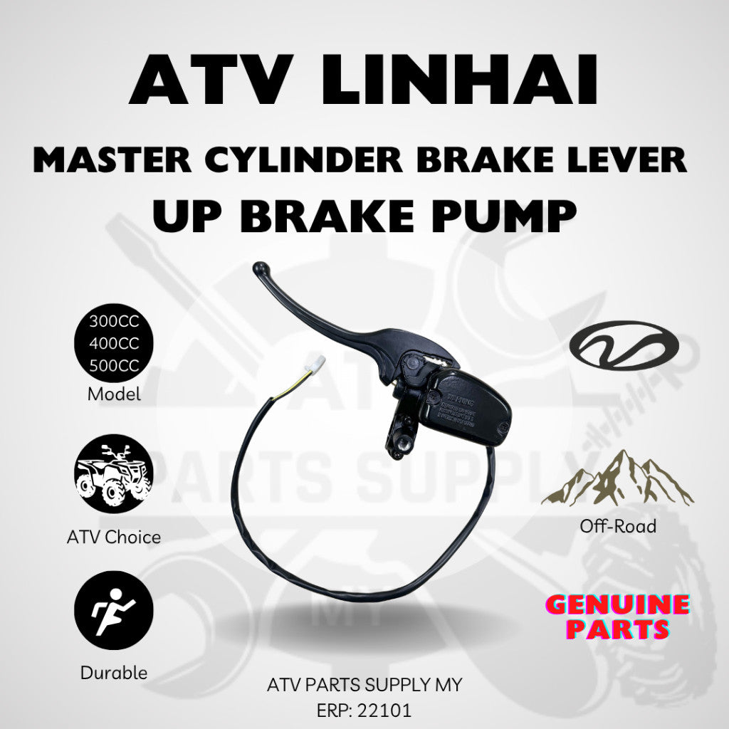 ATV Linhai 400CC Up Brake Pump | Master Brake Pump | Master Cylinder Brake Lever | 300CC | 400CC | 500CC | Ready Stock