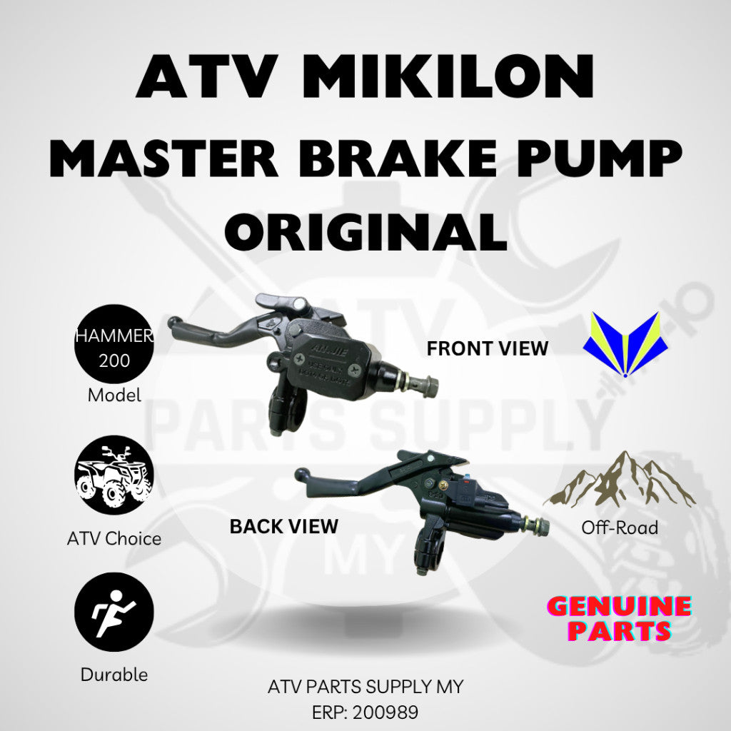 ATV Mikilon Hammer | Master Brake Pump | Up Brake Pump | U38 | U68 | U88 | Mikilon Genuine Part
