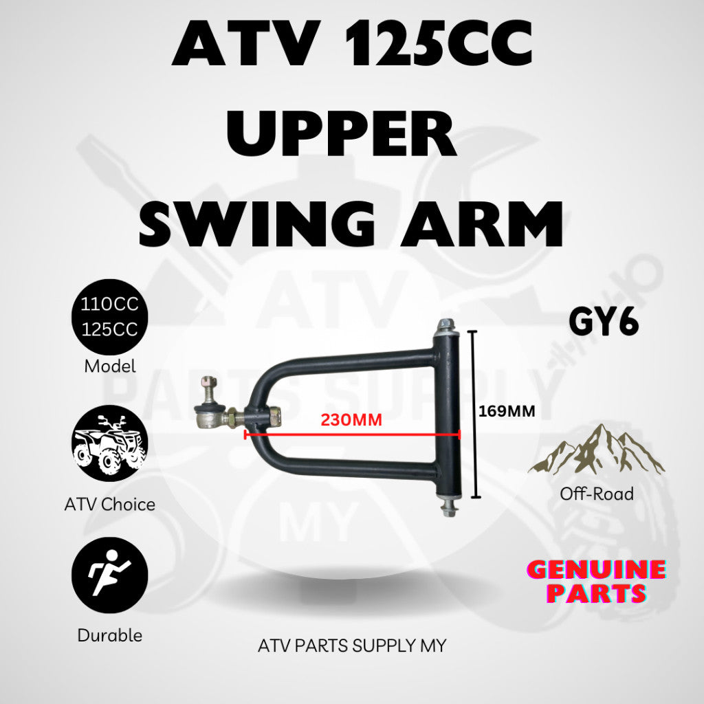 ATV 125CC Swing Arm | Upper Swing Arm | Lower Swing Arm for GY6 | Small Bull | 110CC | 125CC | Ready Stock