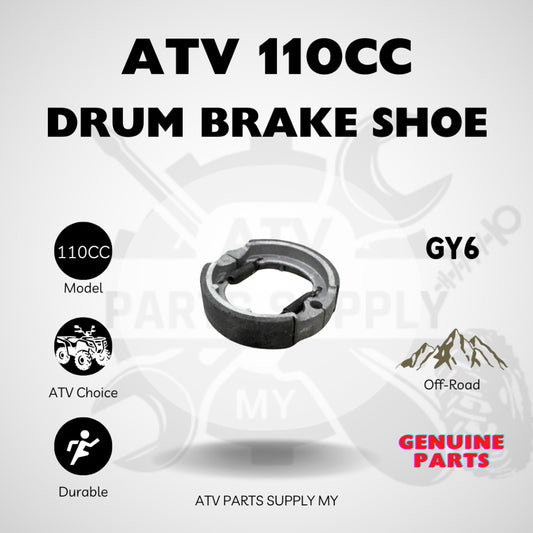 ATV 110CC Drum Brake Shoe for GY6 | 110CC | Small Bull | Ready Stock