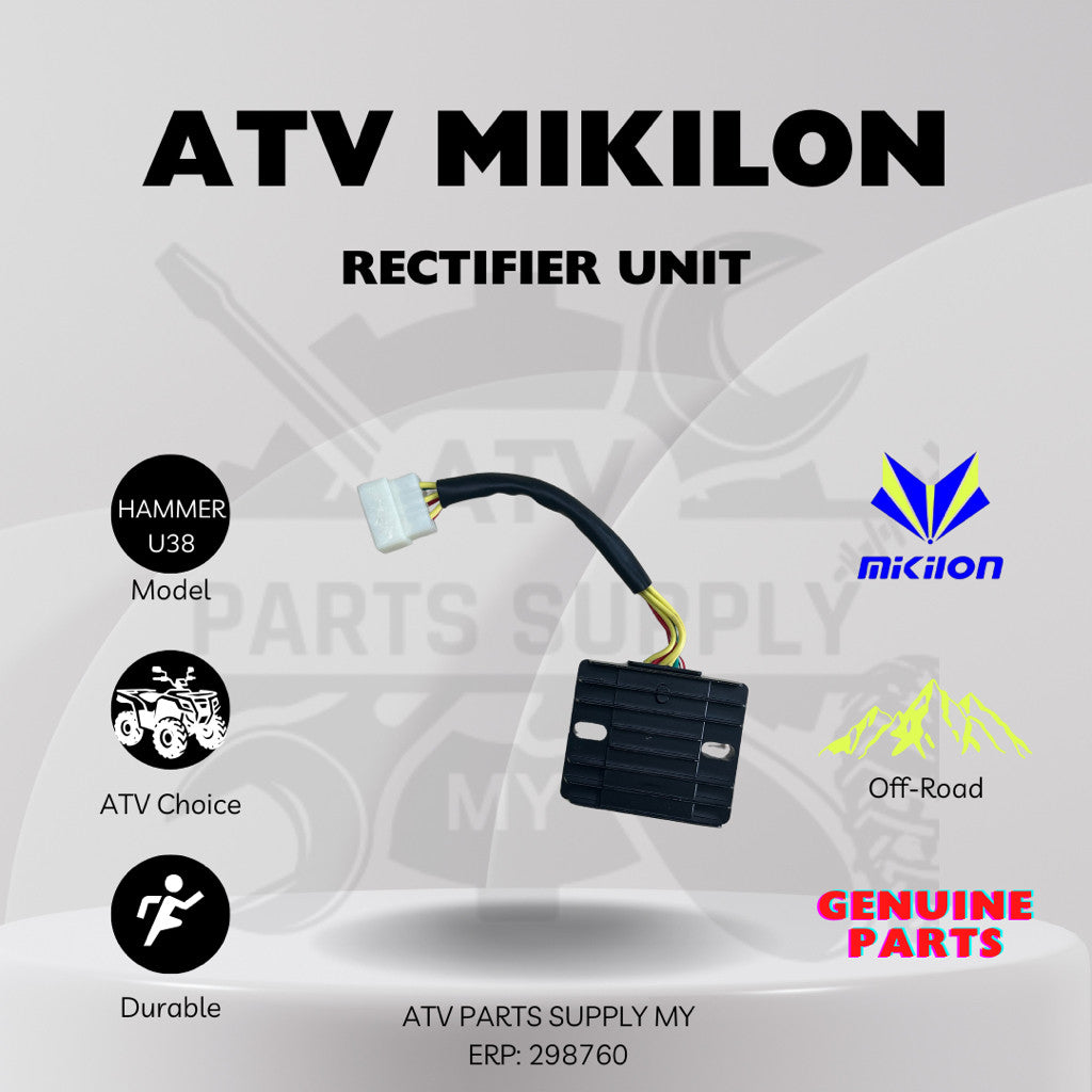 ATV MIKILON Hammer 200cc Ignition & Electronic System (CDI, Rectifier, Battery, Main Cable, 5-Way Switch)