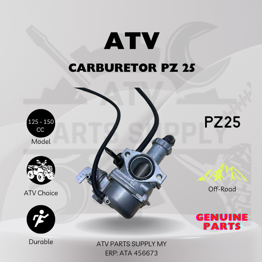 ATV CARBURETOR PZ25 for 125CC | 150CC | 125CC | 150CC | READY STOCK MALAYSIA