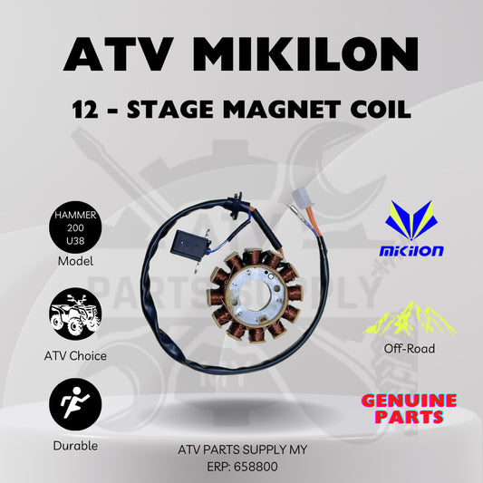 ATV Mikilon Hammer 200 U38 | U68 | 12-Stage Magnet Coil | Coil Magnet