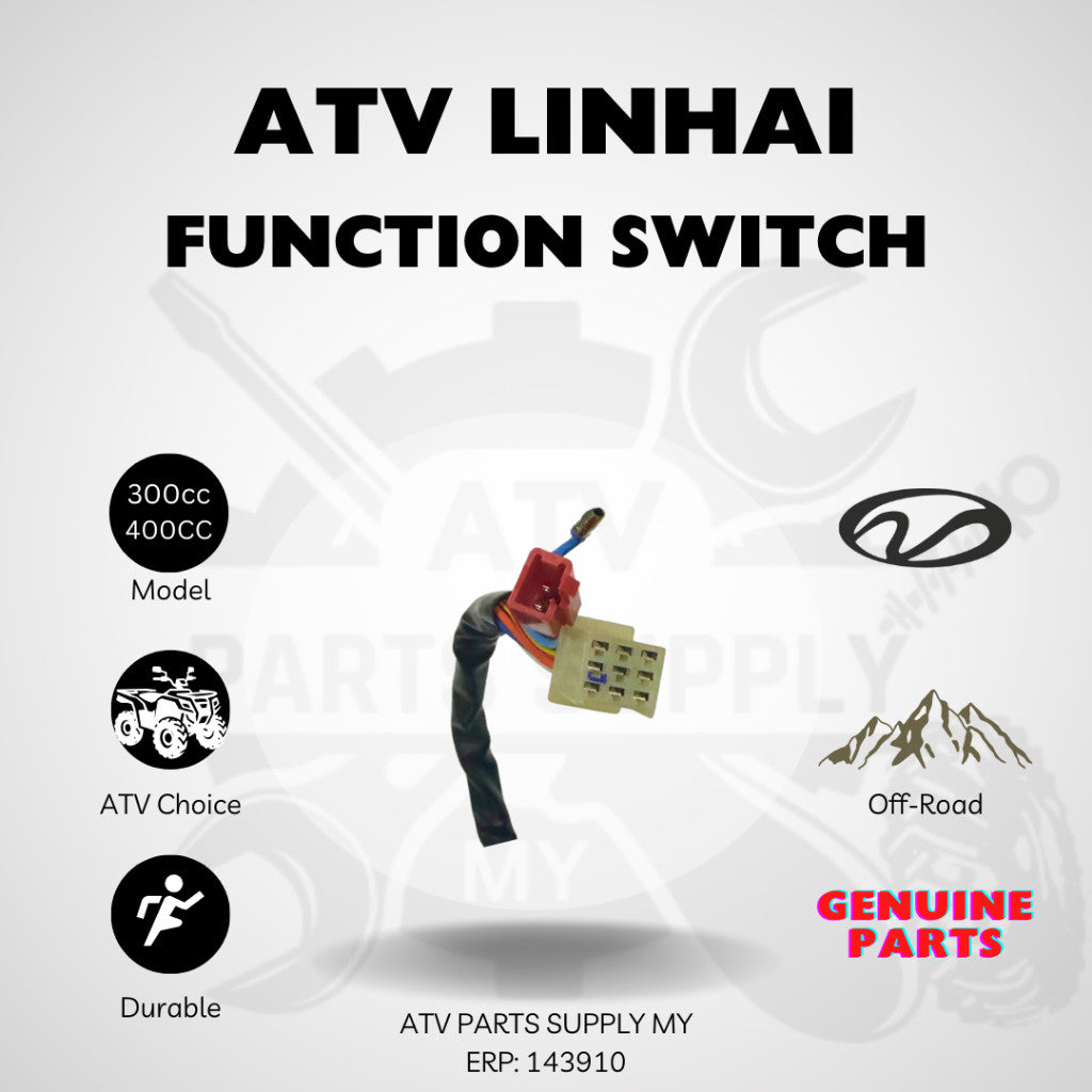 ATV Linhai 300cc & 400cc Function Switch | Original Linhai Parts
