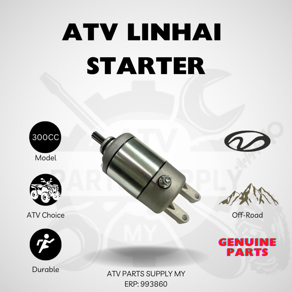 Ready Stock 📌 ATV Linhai 300cc Starter