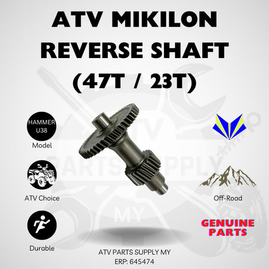 ATV Mikilon Hammer U38 Reverse Shaft | Original Mikilon Parts
