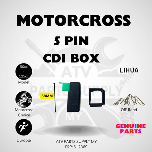 5 Pin CDI Box for Motocross / ATV 50cc 70cc 90cc 110cc 125cc