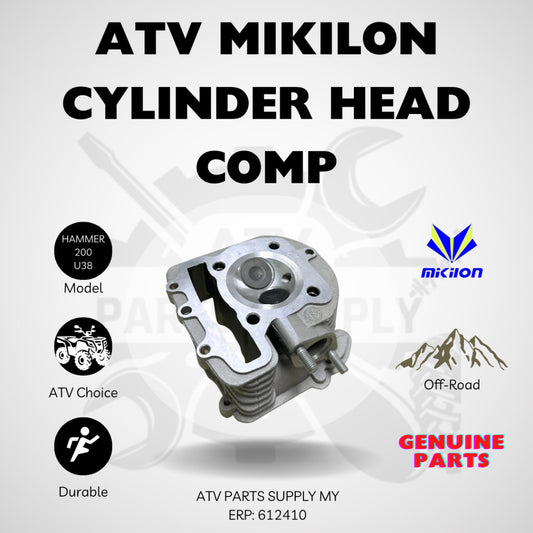 ชุดฝาสูบ ATV สำหรับ Mikilon Hammer 200 | U38 | อะไหล่ Mikilon แท้ | พร้อมส่ง | ฝาสูบ