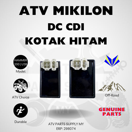 ATV DC CDI | กล่องดำสำหรับ Mikilon Hammer 200 | U38 | U68 | 250CC | Zhongshen | Big Hammer 250 | พร้อมส่ง