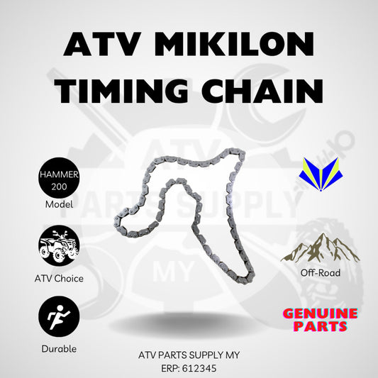 โซ่ราวลิ้น ATV สำหรับ Mikilon Hammer 200 | U38 | 150cc | 200cc | อะไหล่แท้ Mikilon | สินค้าพร้อมส่ง 📌