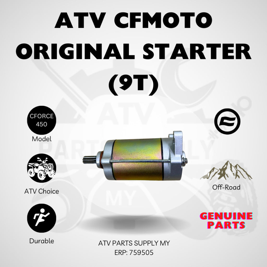 ATV CFMOTO CFORCE 450 | Avviatore Originale 9T | 450CC | Pronto Magazzino