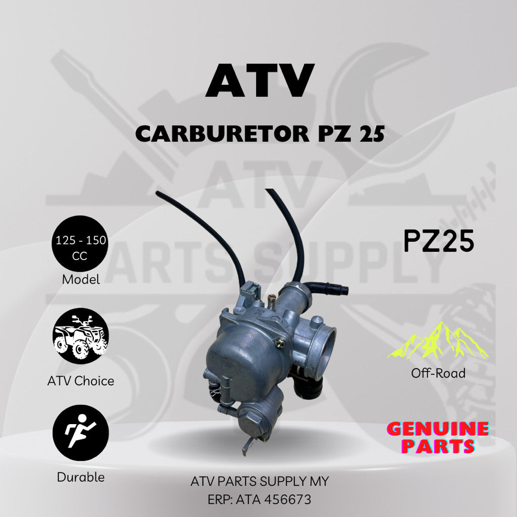 ATV CARBURETOR PZ25 for 125CC | 150CC | 125CC | 150CC | READY STOCK MALAYSIA