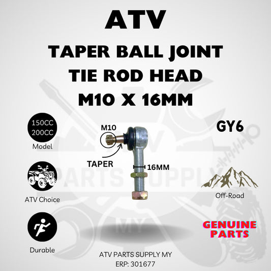 ลูกหมากคันชัก ATV M10X16MM สำหรับ GY6 | 150CC | 200CC | ลูกหมากคันชัก | สินค้าพร้อมส่ง