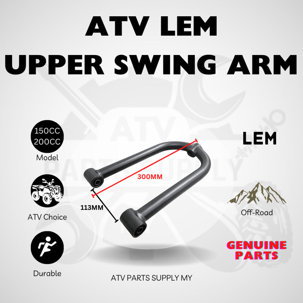 ชุดปีกนกล่าง ATV LEM | ชุดปีกนกบน | ลูกหมากปีกนก | บูชสำหรับยาง 10 นิ้ว | 150cc | 200cc | พร้อมสต็อก