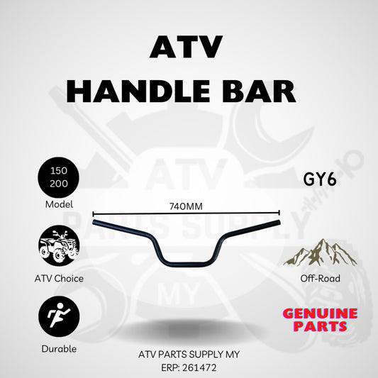 ATV GY6 Handle Bar | Handgrip | 740mm | Big Bull | 150CC | 200CC
