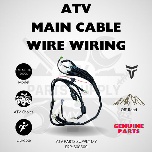 ATV Main Cable | Wire Wiring | Kabel for Tao Motor 200cc High Quality | Ready Stock