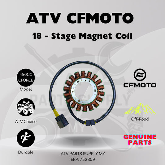 ATV CFMOTO 18-Stage Magnet Coil | CFORCE 450 | 520 | Original CF MOTO Parts