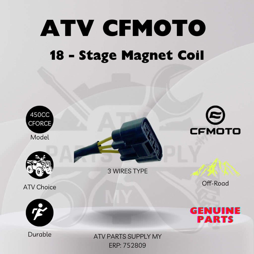 ATV CFMOTO 18-Stage Magnet Coil | CFORCE 450 | 520 | Original CF MOTO Parts