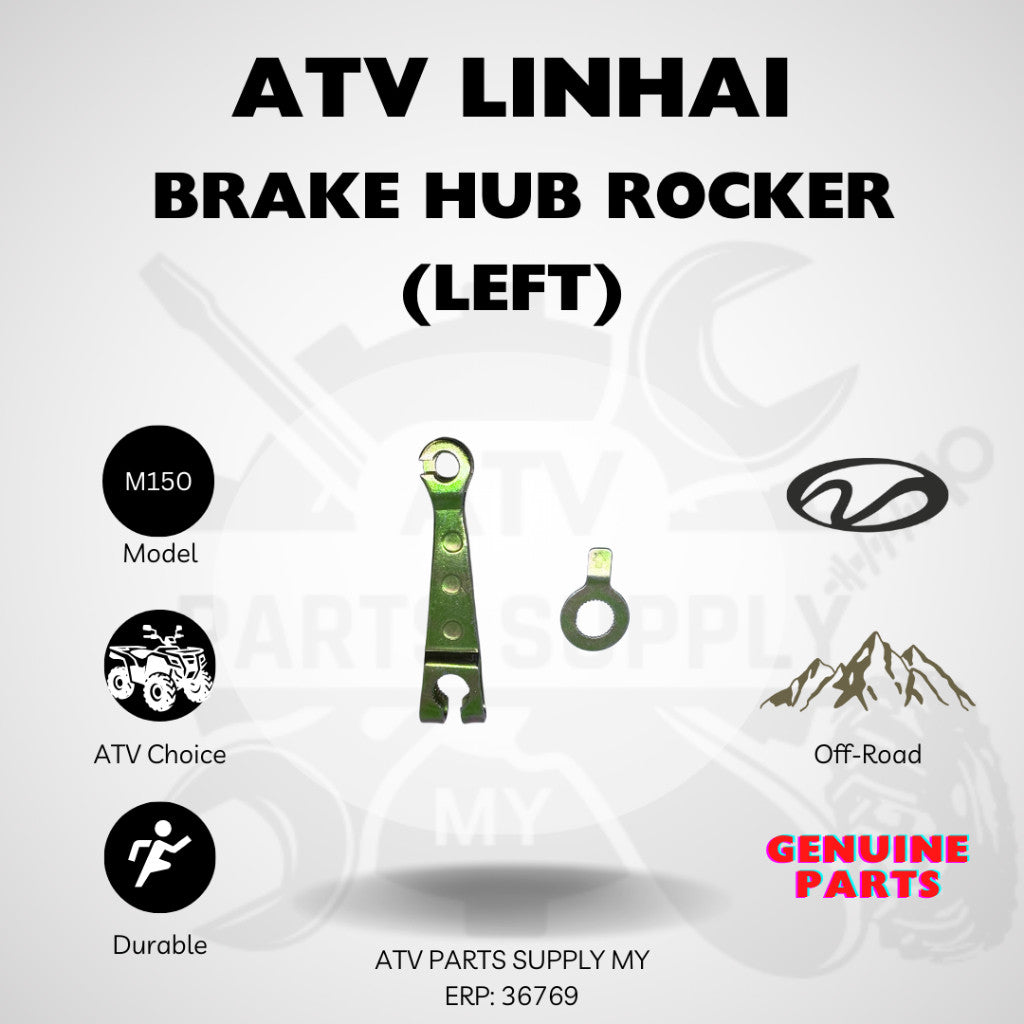 ATV Linhai M150 Drum Brake Hub | Panel Sub Comp | Brake Hub Rocker | Ready Stock
