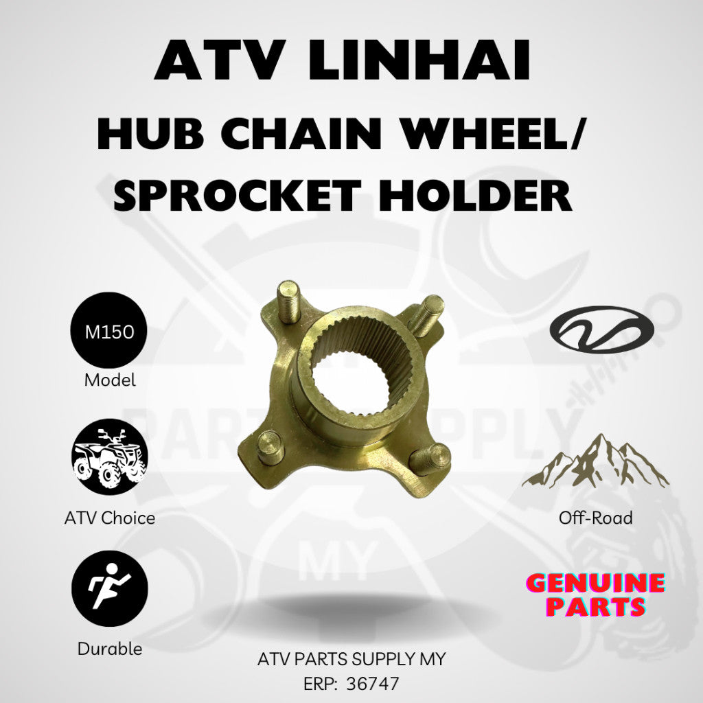 Pronta Consegna 📌 Portapignone / Ruota dentata ATV Linhai M150 (Codice ricambio: 36747)