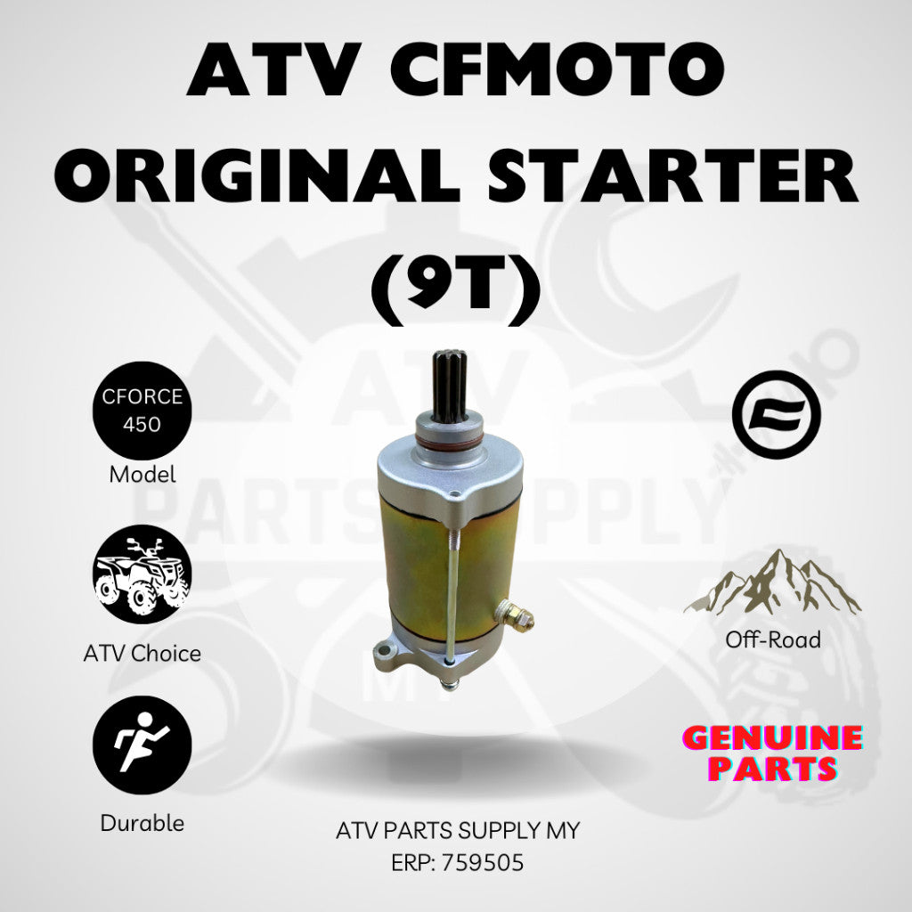 ATV CFMOTO CFORCE 450 | Avviatore Originale 9T | 450CC | Pronto Magazzino