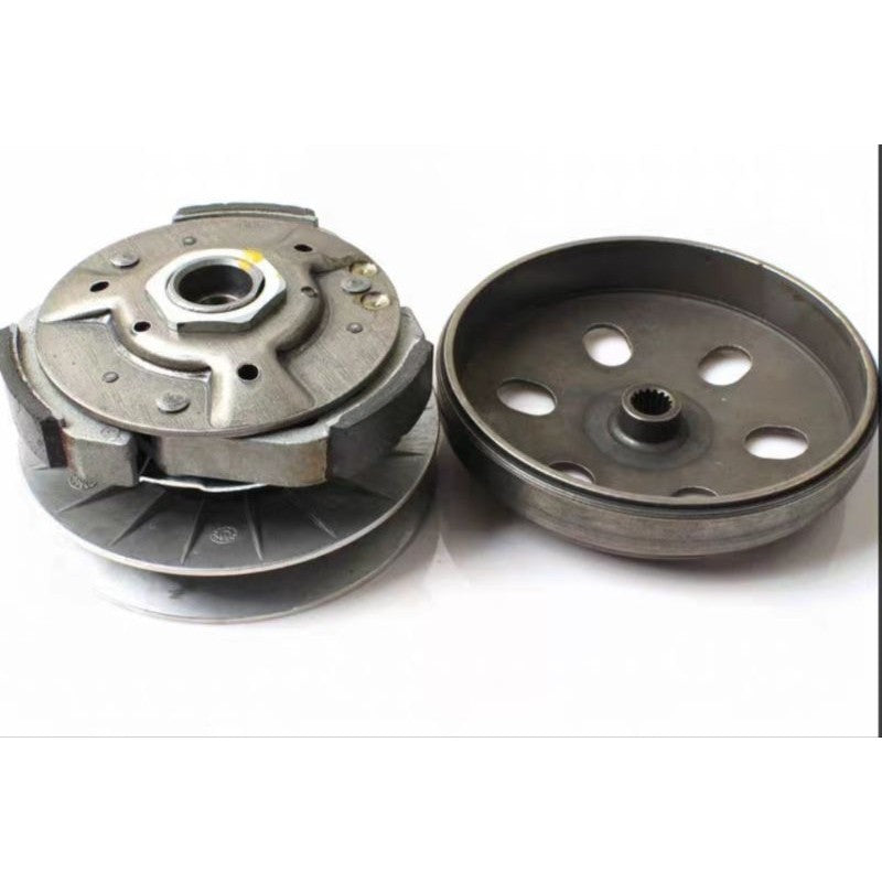 ชุดคลัตช์พูลเลย์ตาม (Driven Pulley Clutch ASSY) ATV Linhai 400cc (อะไหล่แท้)