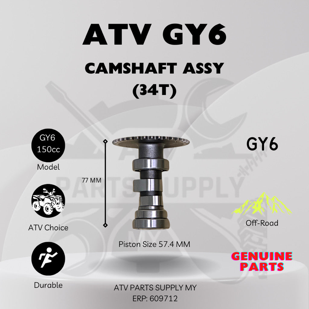 ATV GY6 150cc Camshaft | Fixed Support | Camshaft Rocker Arm Assembly | Rocket Arm