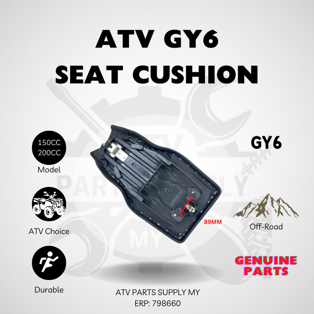 ATV Seat Cushion 57CM for GY6 | 200cc | Big Bull | Ready Stock 📌