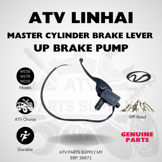 ATV Linhai 200CC Up Brake Pump | Master Cylinder Brake Lever | Master Brake Pump for M150 | M170 | M210 | Ready Stock