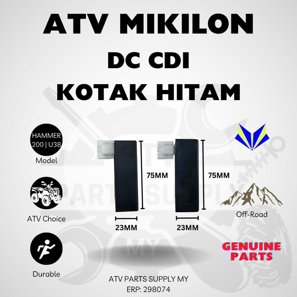 ATV DC CDI | Scatola Nera per Mikilon Hammer 200 | U38 | U68 | 250CC | Zhongshen | Big Hammer 250 | Pronto Magazzino