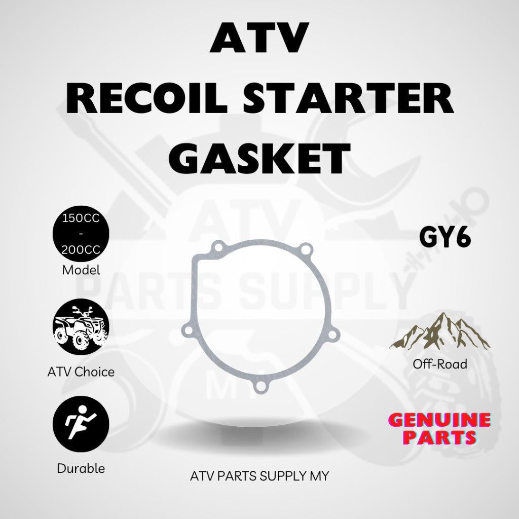 ATV Gasket for Recoil Starter | Engine Pull Starter Kit | GY6 | Ready Stock