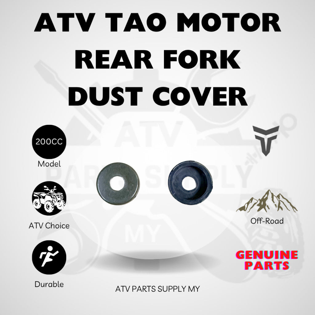 ชุดบูชตะเกียบหลัง ATV Tao Motor | สลักเกลียวหัวจีบ | สเปเซอร์ | ยางกันฝุ่น | บูชแขน | อะไหล่แท้ Tao Motor