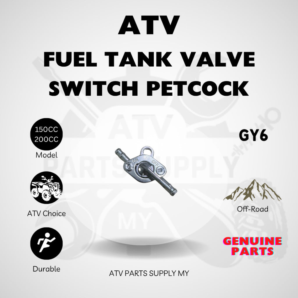 Rubinetto Valvola Serbatoio Carburante Benzina ATV Interruttore On-Off | Rubinetto Carburante | Interruttore Valvola Serbatoio Carburante