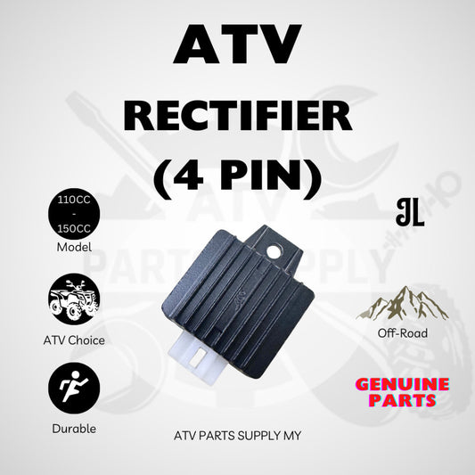 ATV 4 Pin Rectifier | Voltage Regulator | Tao Motor | GY6 | Pentora | 110CC | 125CC