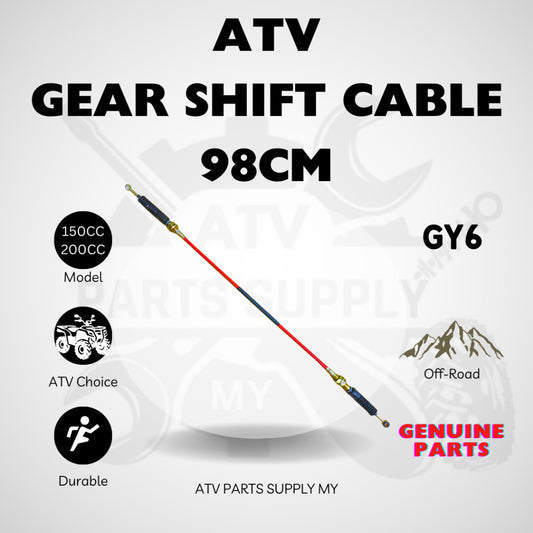 ATV Gear Shift Cable 98CM | GY6 | 150CC | 200CC | UTV | Ready Stock