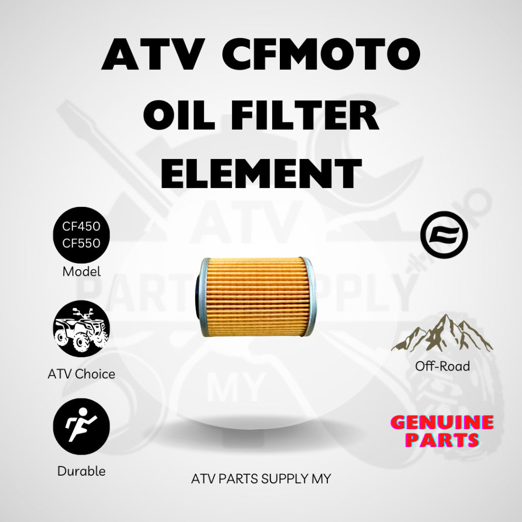 ATV CFMOTO Oil Filter Element | 0800-01300-0004 | Original CFMoto Parts | CF450 | CF550 | CF625