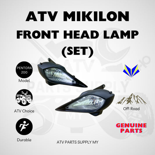 ATV Mikilon Pentora 150CC | 200CC | 250CC | Faro Anteriore | Luce LED Anteriore | Ricambi Originali Pentora