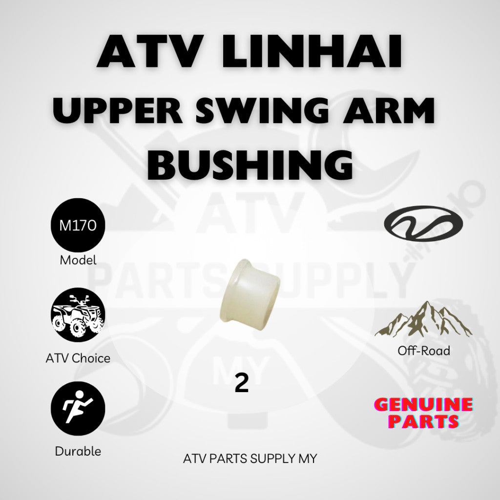 ATV Linhai M170 | ชุดบูชปีกนกหน้า | บูชปลอกเพลา | ยางกันฝุ่น | อะไหล่แท้ Linhai