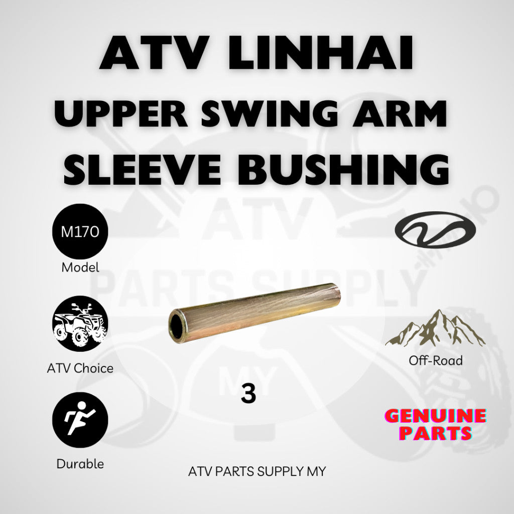 ATV Linhai M170 | ชุดบูชปีกนกหน้า | บูชปลอกเพลา | ยางกันฝุ่น | อะไหล่แท้ Linhai