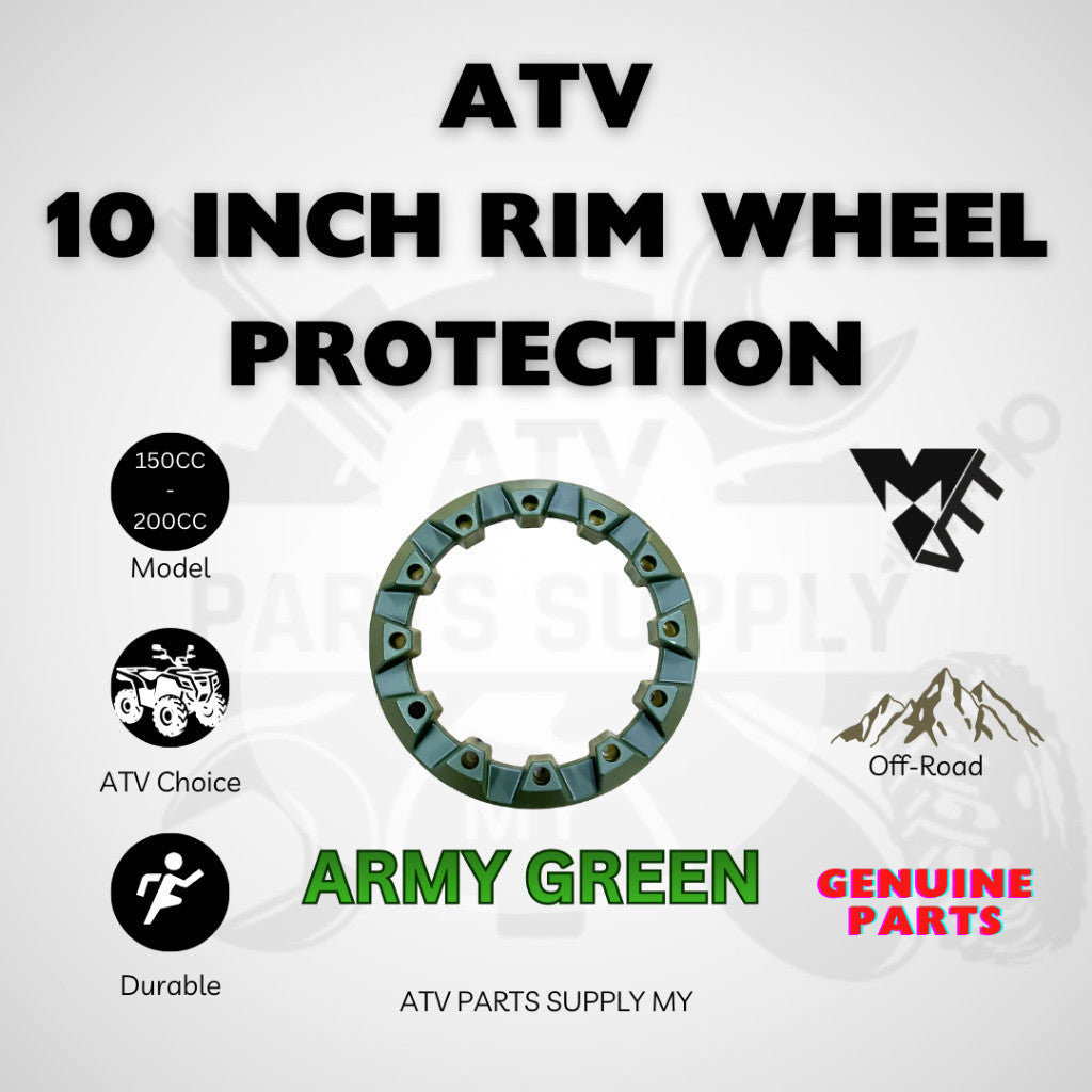 ATV 10 Inch Metal Rim Wheel Protection | Rims Chrome | Rims Cover