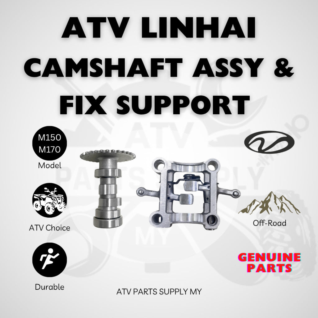 รถ ATV Linhai M150 | เพลาลูกเบี้ยว | ตัวยึดเพลา | อะไหล่แท้ Linhai | 150CC | 200CC | ตัวยึด