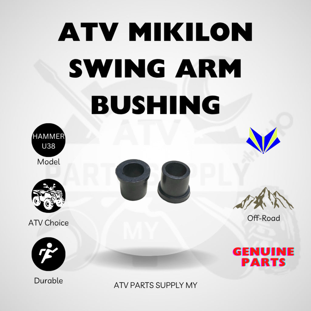 ATV Mikilon Hammer 200 | U38 | Swing Arm Bushing Set | Sleeve | Bush | Dust Cover | Original Mikilon Parts