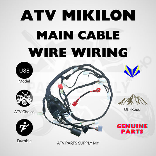 ATV Mikilon Hammer U88 | Main Cable | Wire Wiring | Original Mikilon Parts