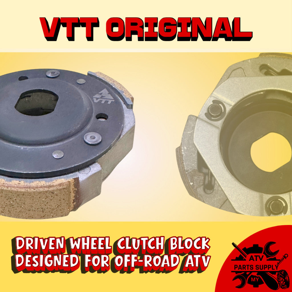 ATV Mikilon | Linhai | GY6 | Blocchetto frizione ruota condotta | Blocchetto puleggia frizione | Pattino puleggia | 150CC | 200CC | Alta qualità