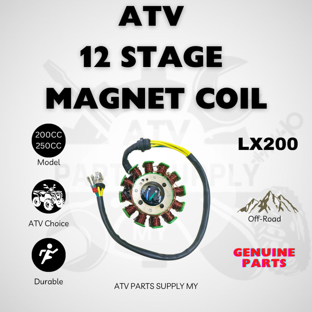 ATV Titan 230 | 12 Stage Magnet Coil | Stator Coil | Original Titan Parts