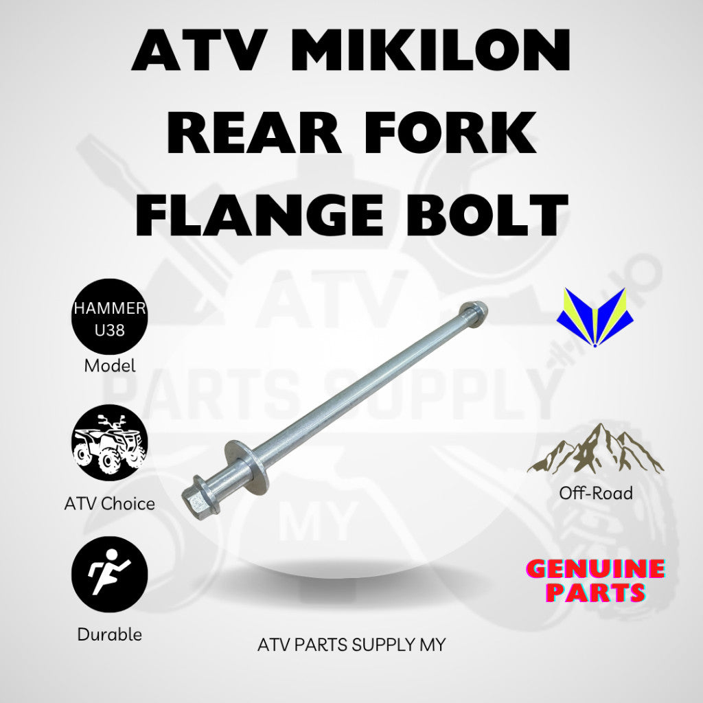 รถ ATV Mikilon Hammer 200 | U38 | ชุดบูชโช้คหลัง | สลักเกลียวมีบ่า | สเปเซอร์ | ยางกันฝุ่น | ลูกปืน | อะไหล่ Mikilon